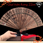 Quạt trầm hương sánh mùi hương dễ chịu (nang 22cm)